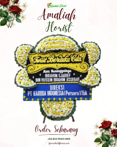 Papan Bunga Duka di Mundeh